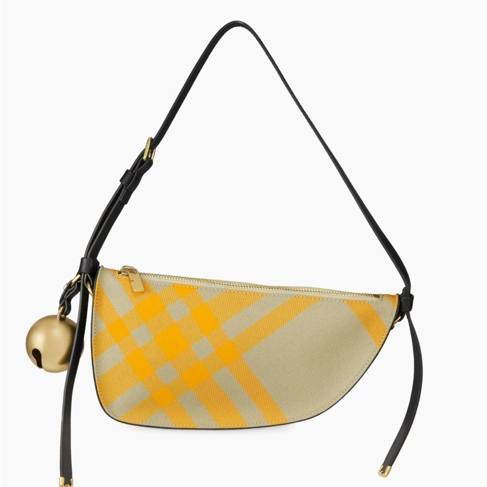 BURBERRY mini shield shoulder bag